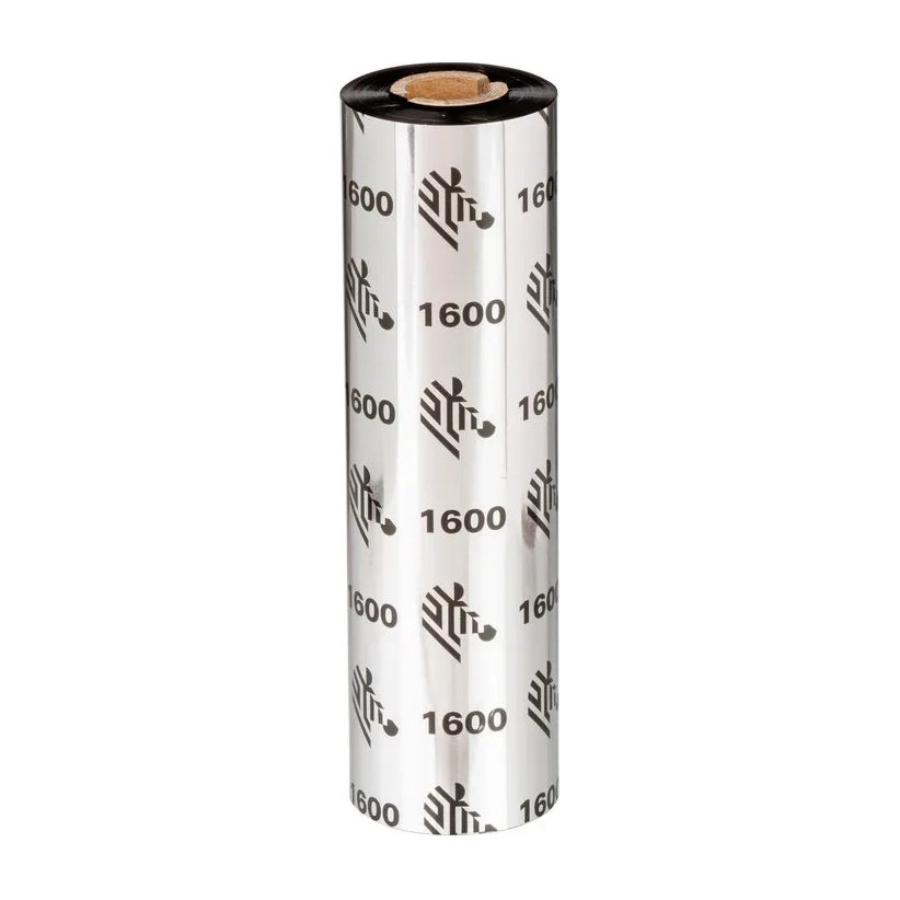 Zebra Wax Ribbon, 110mmx450m, 1600, Standard, 25mm core - Zebra | Buy Online in South Africa