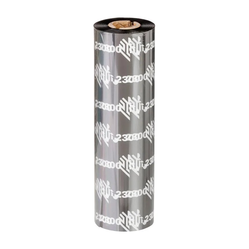 Zebra Original Wax Ribbon, 110mmx450m, 2300, Standard, 25mm core for ZT Series - Zebra | Buy Online in South Africa