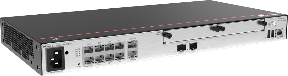 AR720 2*GE combo WAN 8*GE LAN 2*USB 2*SIC up to 1200 users forwarding performance 6Gbps | Buy Online in South Africa