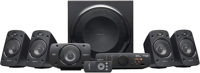 Logitech Z906 - 5.1 Surround Sound Speaker System - Black - Logitech | Buy Online in South Africa