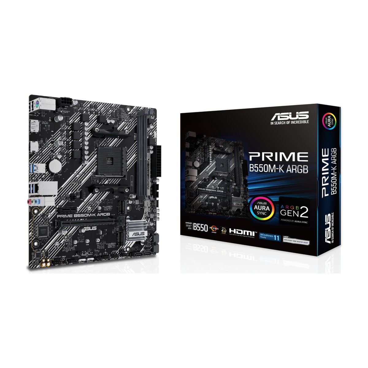 ASUS Motherboard/mATX/AM4/DDR4/2xDIMM/Max.64GB/1xPCIe 4x16/1x PCIe3x16/1xPCIe3x1/2xM.2/4xSATA/1xDP/1xHDMI/RAID | Buy Online in South Africa