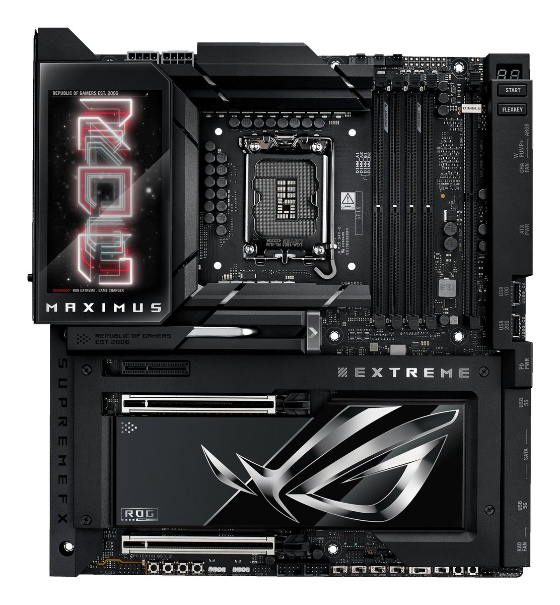 ASUS Motherboard/LGA1851/DDR5/4xDIMM/Max.256GB/1xHDMI/2xType-C/2xPCIe5x16/1xPCIe4x4/6xM.2/4xSATA/RAI - Asus | Buy Online in South Africa