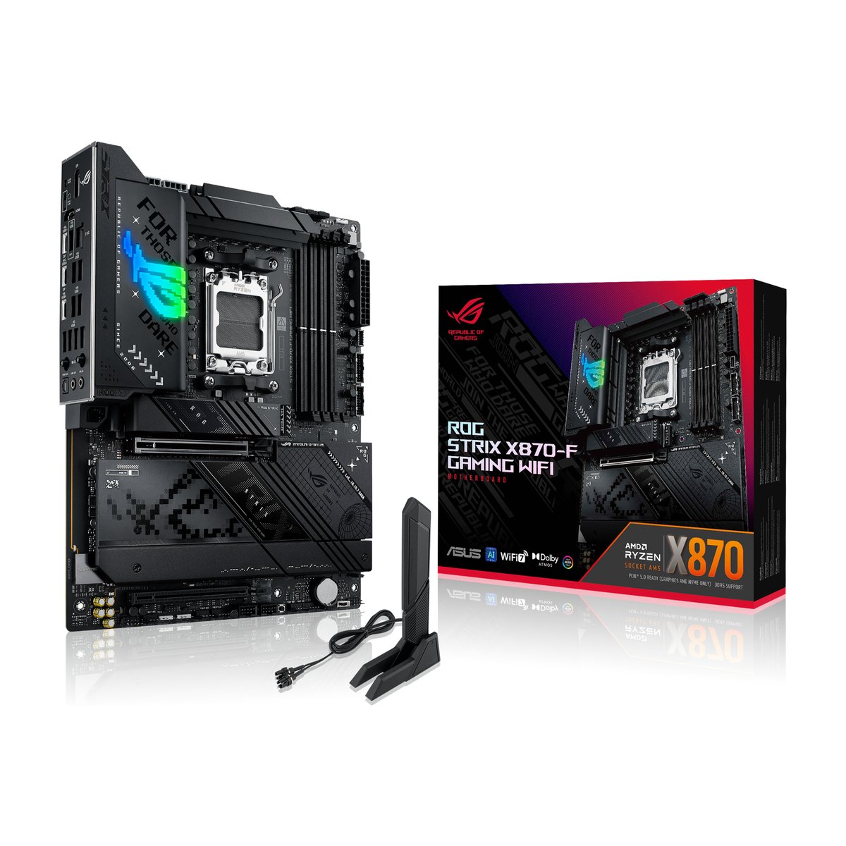 ASUS Motherboard/ATX/7/8/9000/4xDIMM/Max 256GB/DDR5/1xDP/1xHDMI/2xUSB4/4xM.2/2xSATA/1xPCIe5x16/1xPCI - Asus | Buy Online in South Africa