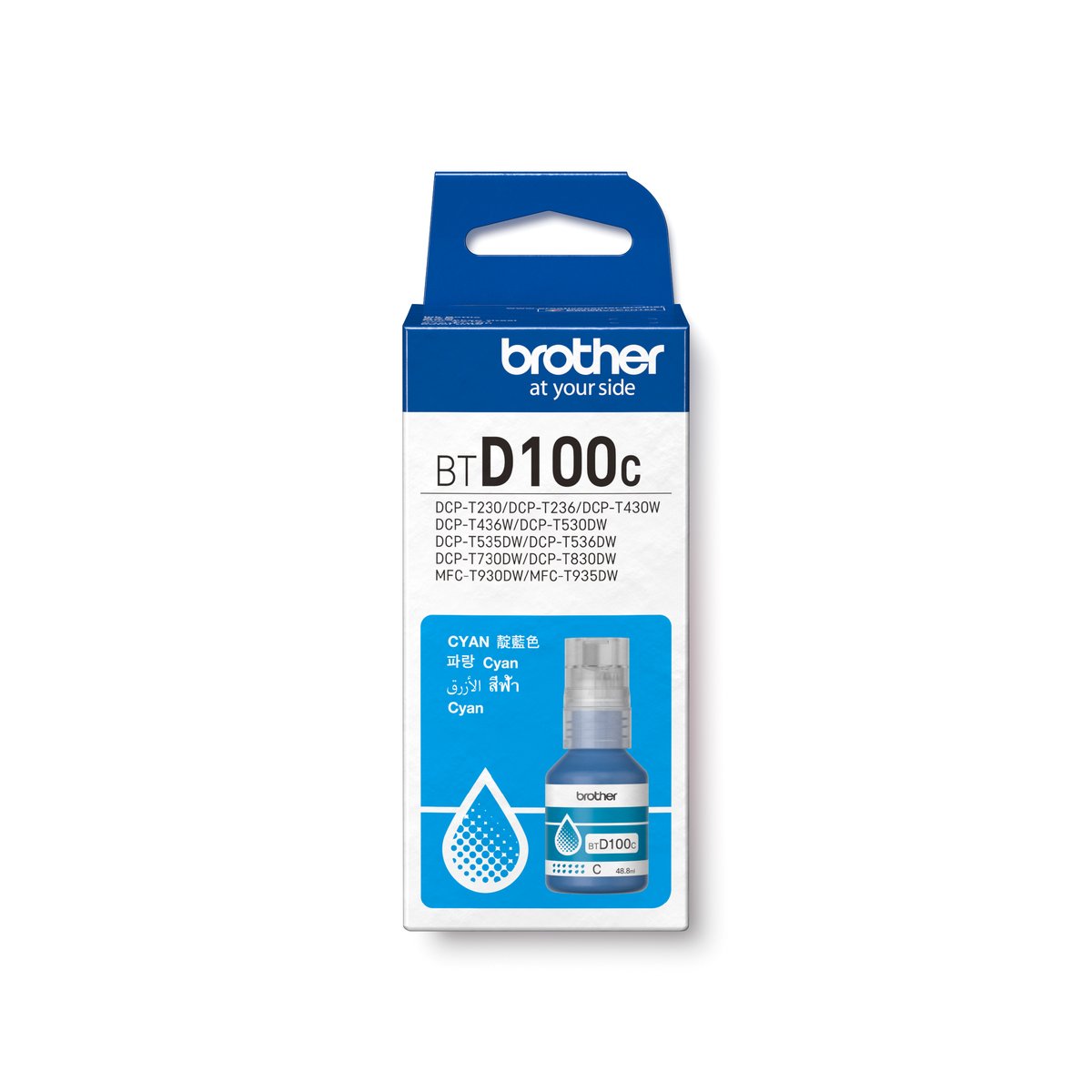 Brother Cyan Ink for DCP-T230/ DCP-T430W/ DCP-T530DW/ DCP-T536DW/ DCP-T730DW/ DCP-T830DW/ MFC-T930DW - Brother | Buy Online in South Africa