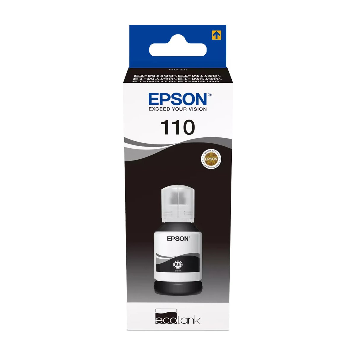Epson 110 EcoTank Pigment black ink bottle (120 ml). 6000 pages @ 5% coverage - Epson | Buy Online in South Africa