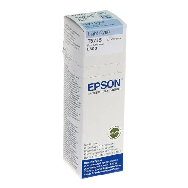 Epson T6735 Light Cyan ink bottle 70ml - Epson | Buy Online in South Africa