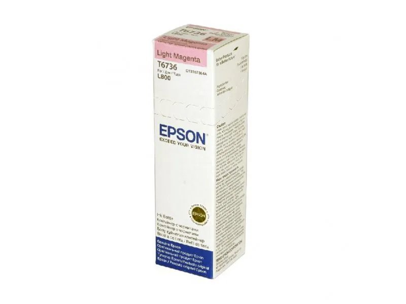 Epson T6736 Light Magenta ink bottle 70ml - Epson | Buy Online in South Africa