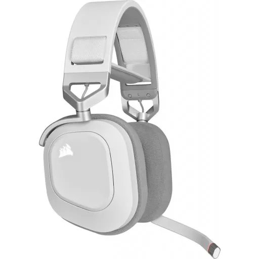 HS80 RGB WIRELESS Premium White Headset, Spatial Audio, 50mm Audio Drivers | Buy Online in South Africa