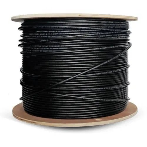 CAT5E Solid 500M STP UV Black / Outdoor Shielded | Buy Online in South Africa