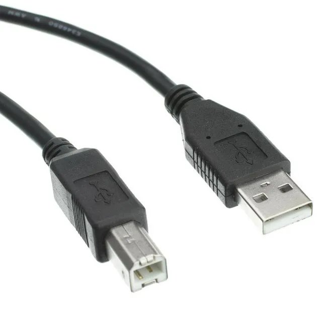 USB printer cable A Male + B M, Black / blue, 1.8m | Buy Online in South Africa
