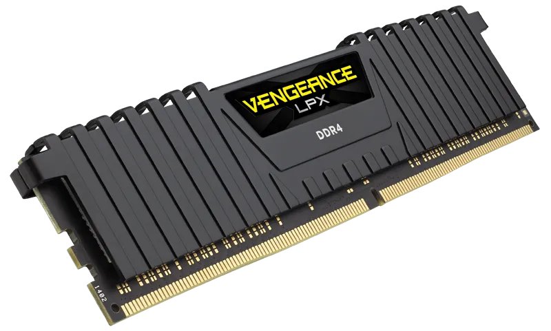 Corsair VENGEANCE LPX 8GB (1 x 8GB) DDR4 DRAM 2666MHz C16 Memory Kit, 16-18-18-35, 1.2V, Black - Corsair | Buy Online in South Africa