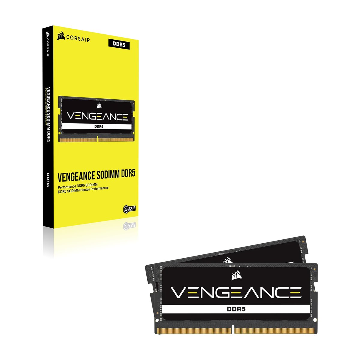Corsair Vengeance Series 16GB (1x16GB) DDR5 SODIMM 5600 CL48-48-48-90 1.1V - Corsair | Buy Online in South Africa