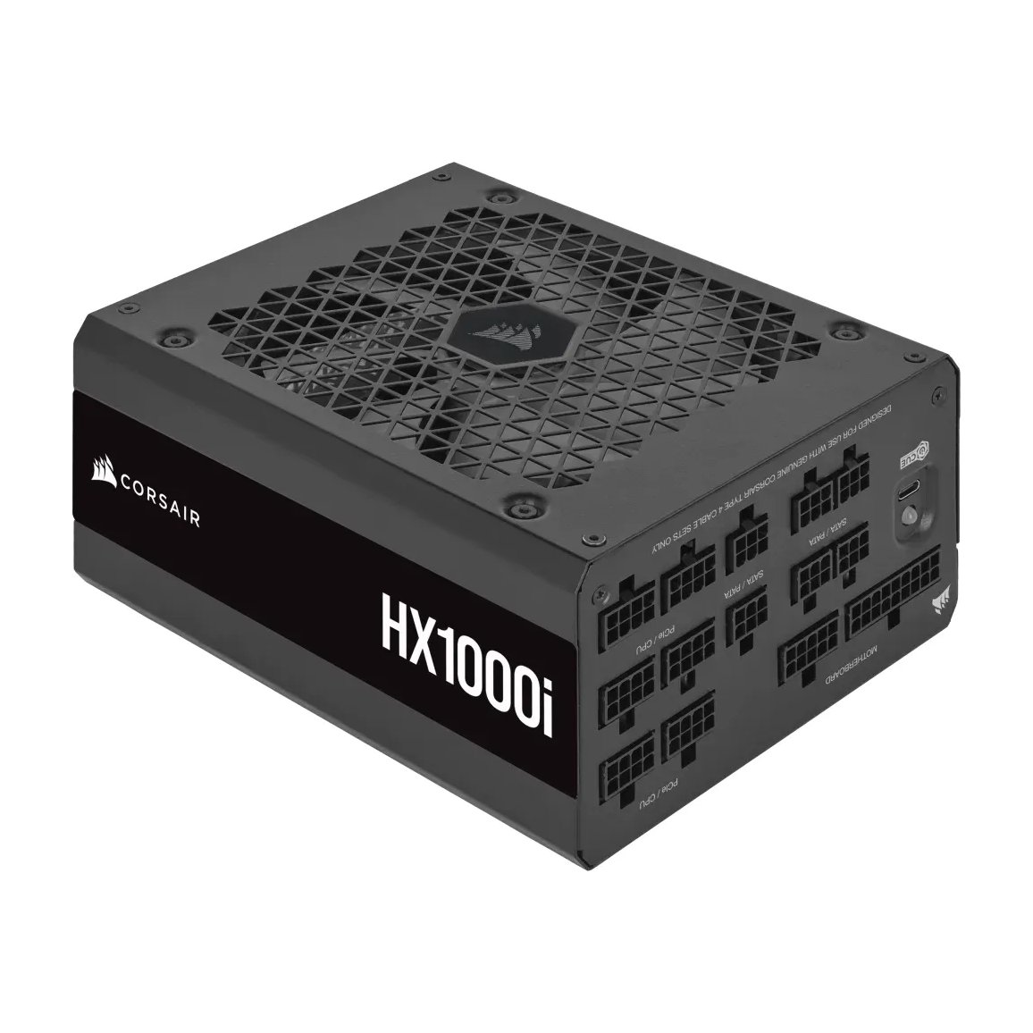 Corsair HX1000i — 1000 Watt 80 PLUS Platinum, 10yr Warranty, ATX(1), EPS (3), PCI-E (4) - Corsair | Buy Online in South Africa