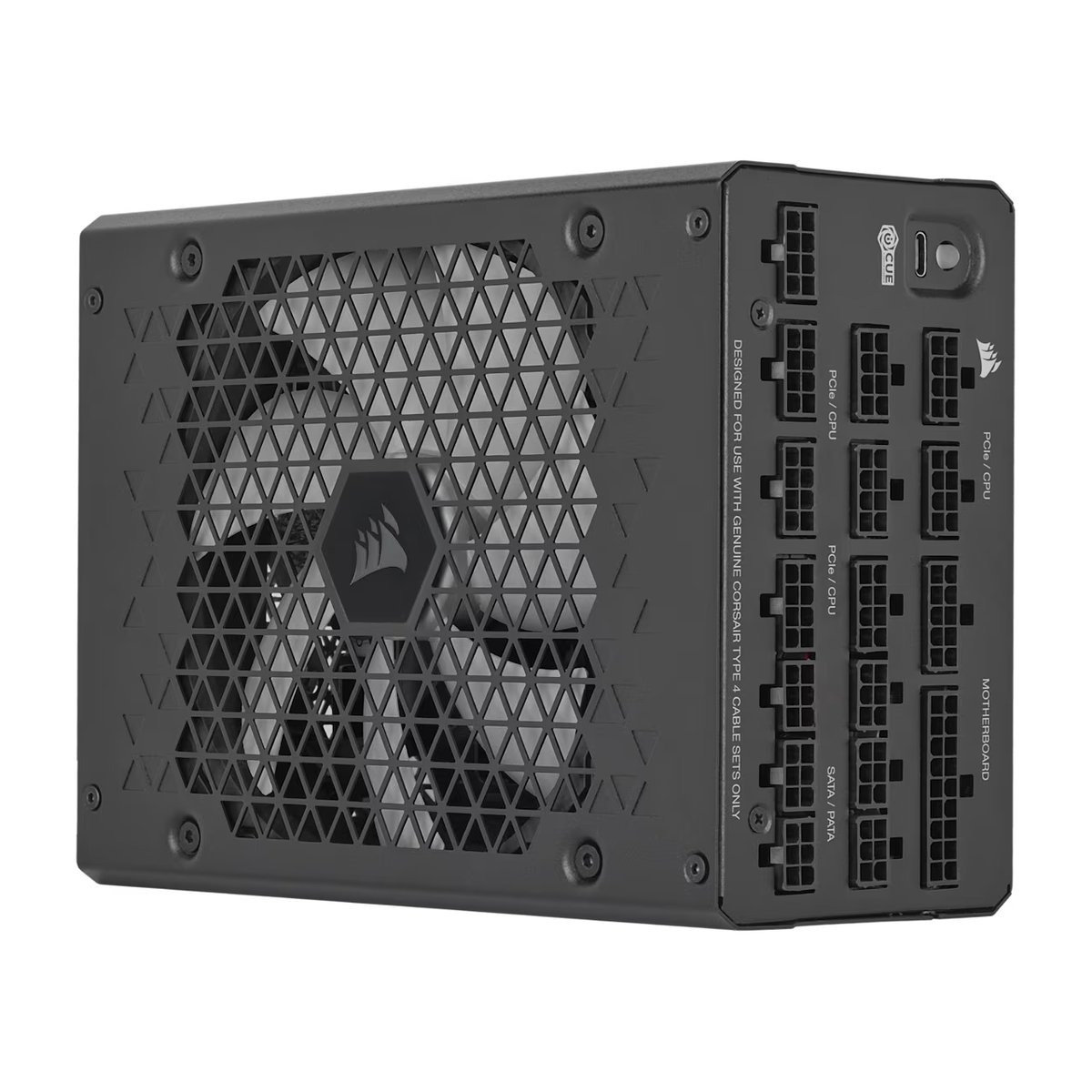 Corsair HX Series HX1200i — 1200 Watt 80 PLUS Platinum Certified Fully Modular PSU, ATX 3.1 - Corsair | Buy Online in South Africa