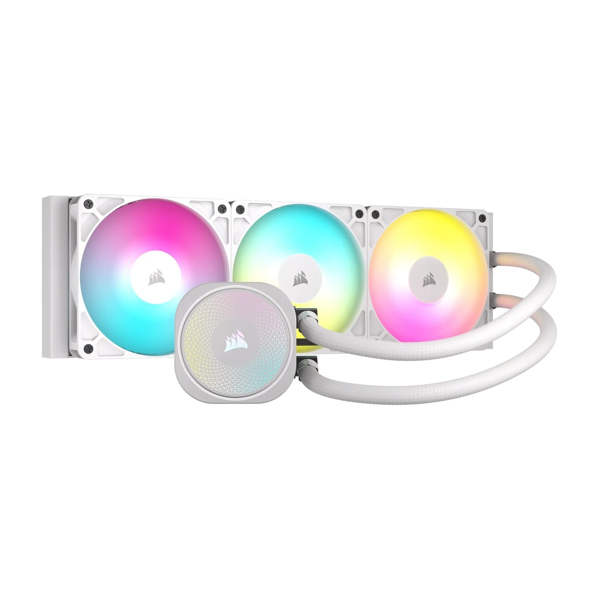 Corsair NAUTILUS 360 ARGB White, 360mm Radiator, Liquid CPU Cooler, Intel LGA 1851/1700, AMD AM5/AM4 - Corsair | Buy Online in South Africa