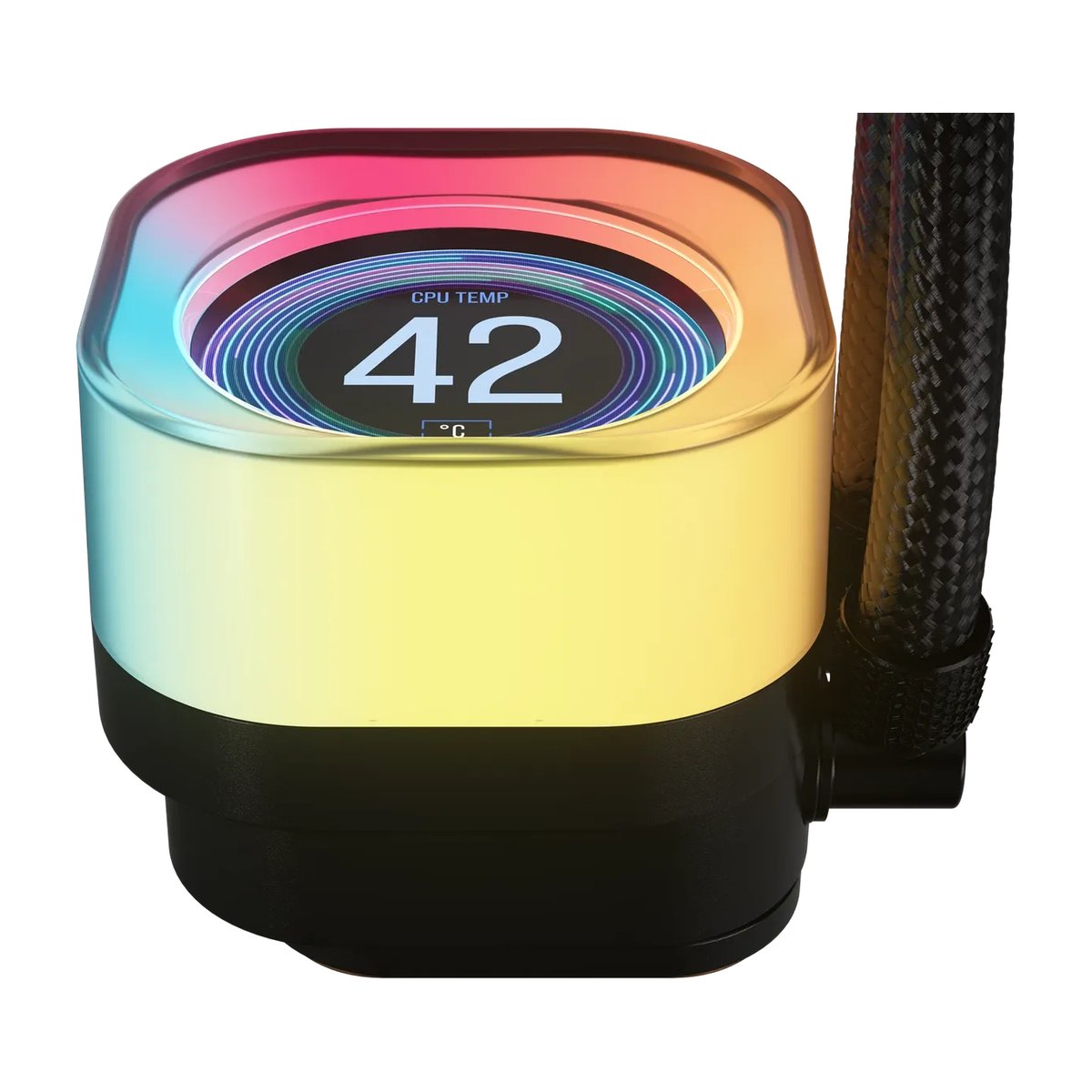 Corsair iCUE LINK TITAN 240 RX LCD Liquid CPU Cooler – RX120 RGB Fans – Fits Intel LGA 1851/1700 - Corsair | Buy Online in South Africa