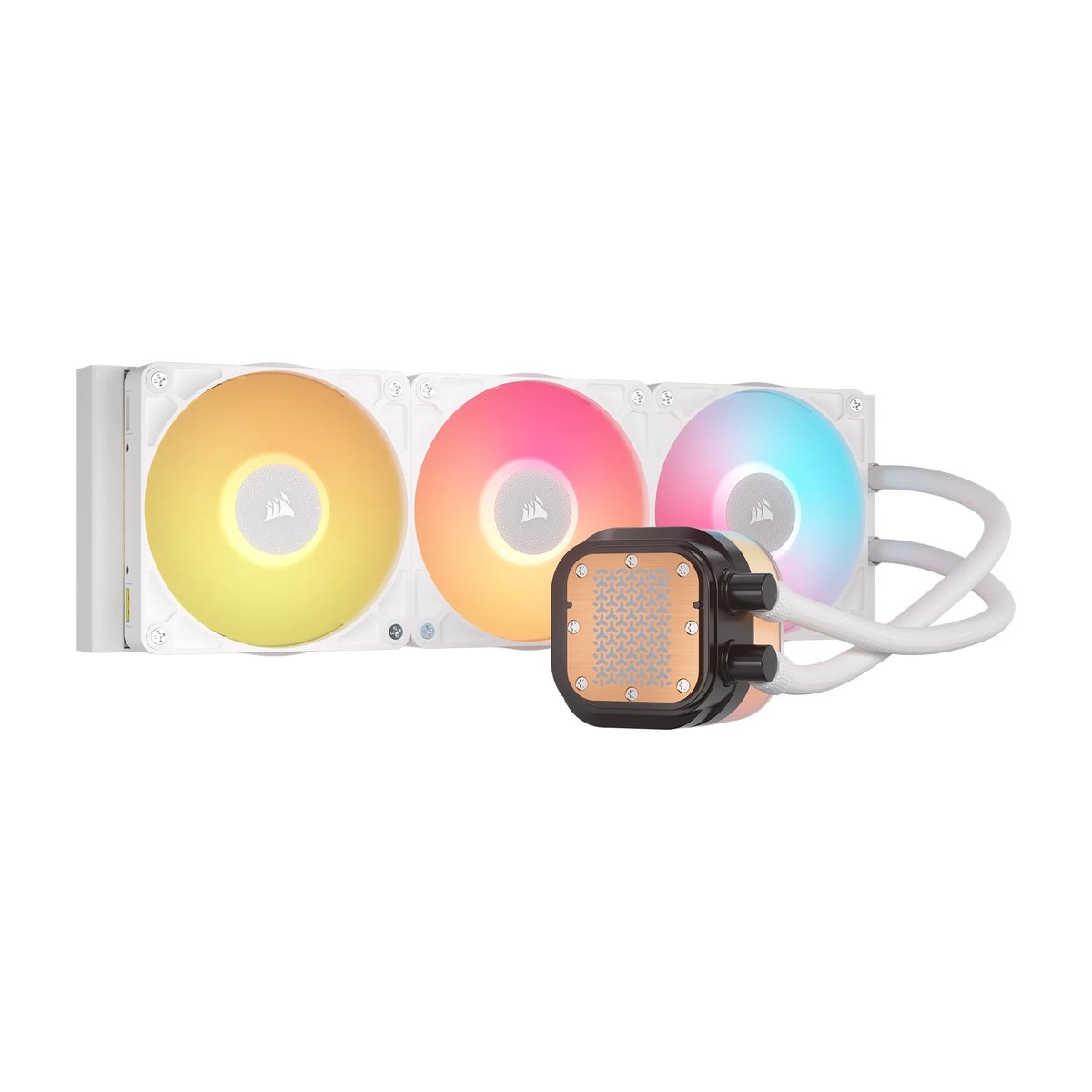 Corsair iCUE LINK TITAN 240 RX LCD Liquid CPU Cooler – White – RX120 RGB Fans – Fits Intel LGA 1851/1700 - Cor | Buy Online in South Africa