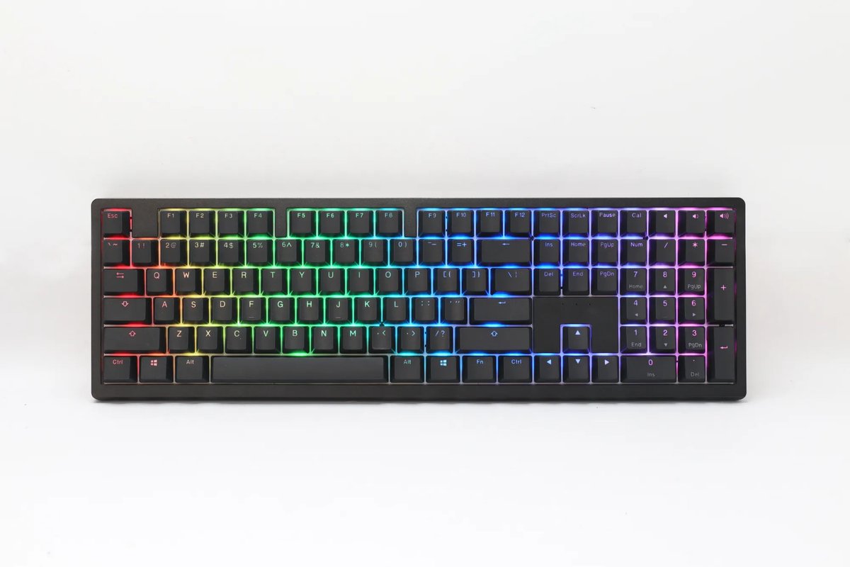 Ducky Keyboard Zero 6108 100% Mechanical Wireless Keyboard, RGB | Buy Online in South Africa