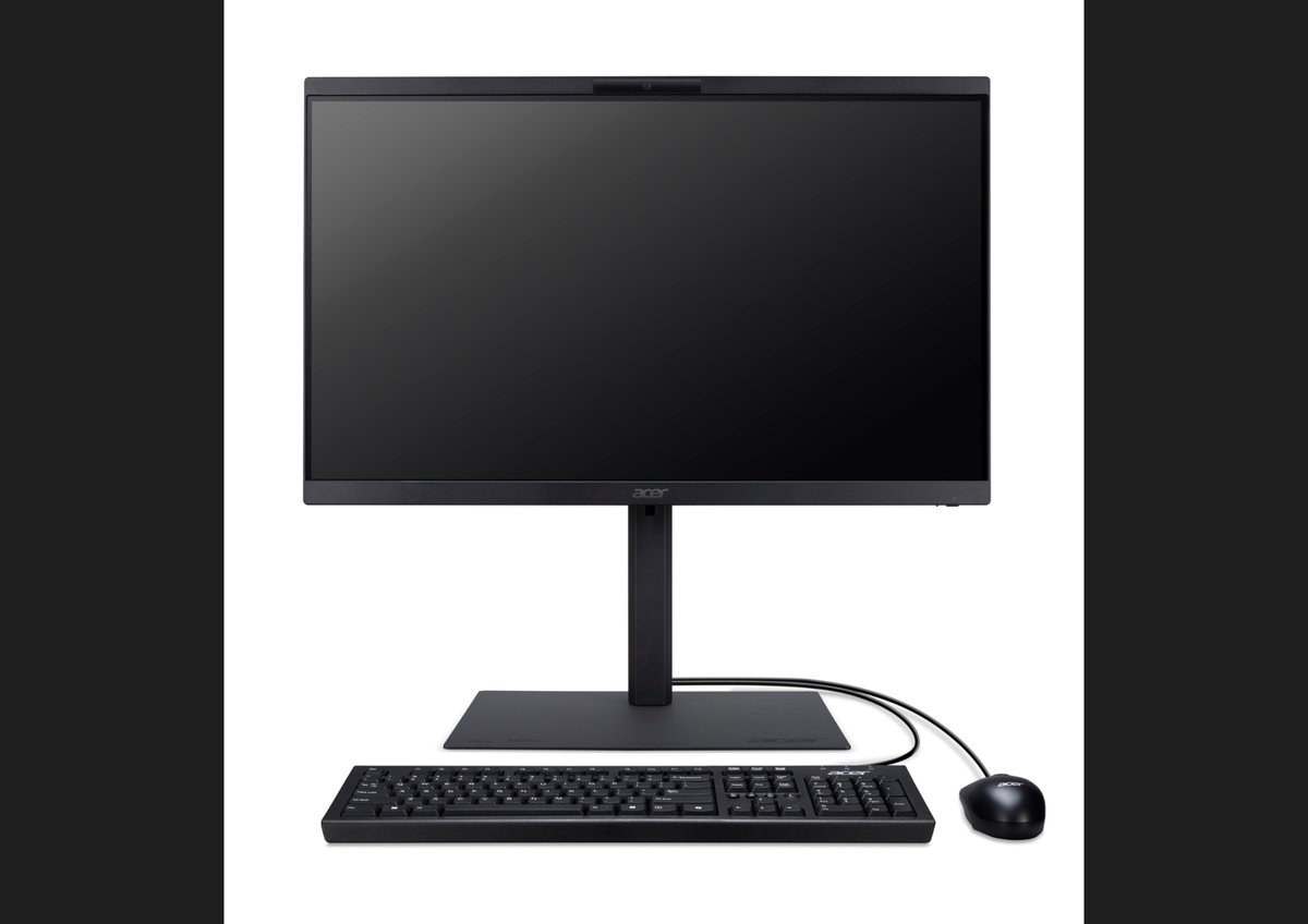 Acer AIO VZ4734GT 23.8" FHD Non-Touch Intel Core U5 225 Processor 16GB DDR5 Memory 512GB SSD M.2 - Acer | Buy Online in South Africa