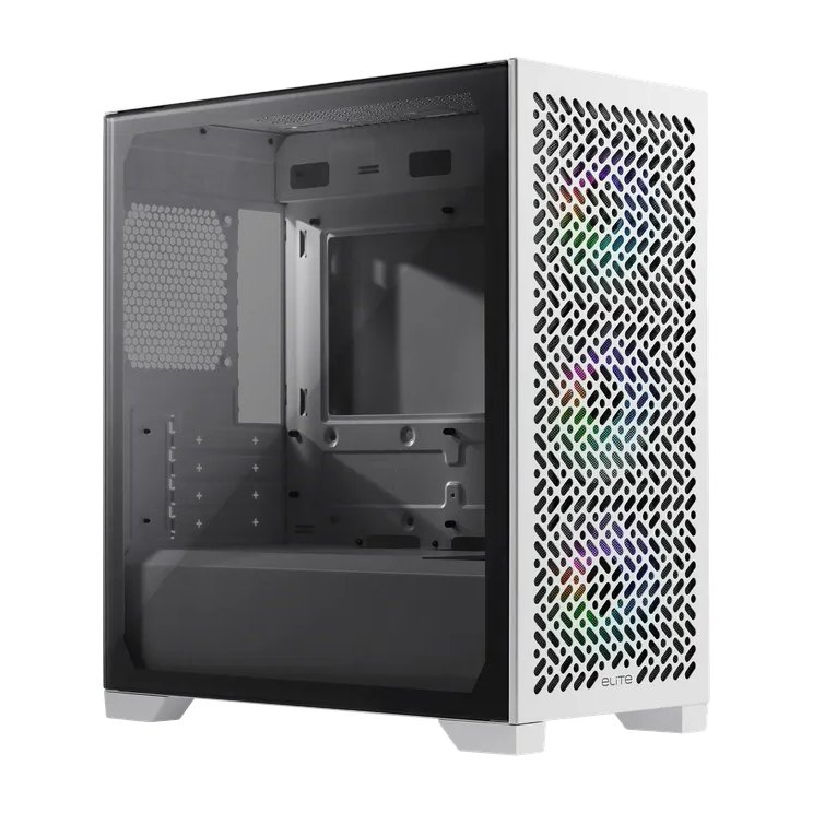 Cooler Master Case Masterbox 302 Mini-Tower, Tempered Glass Side Panel, preinstalled 3 x 120mm fans - Cooler | Buy Online in South Africa