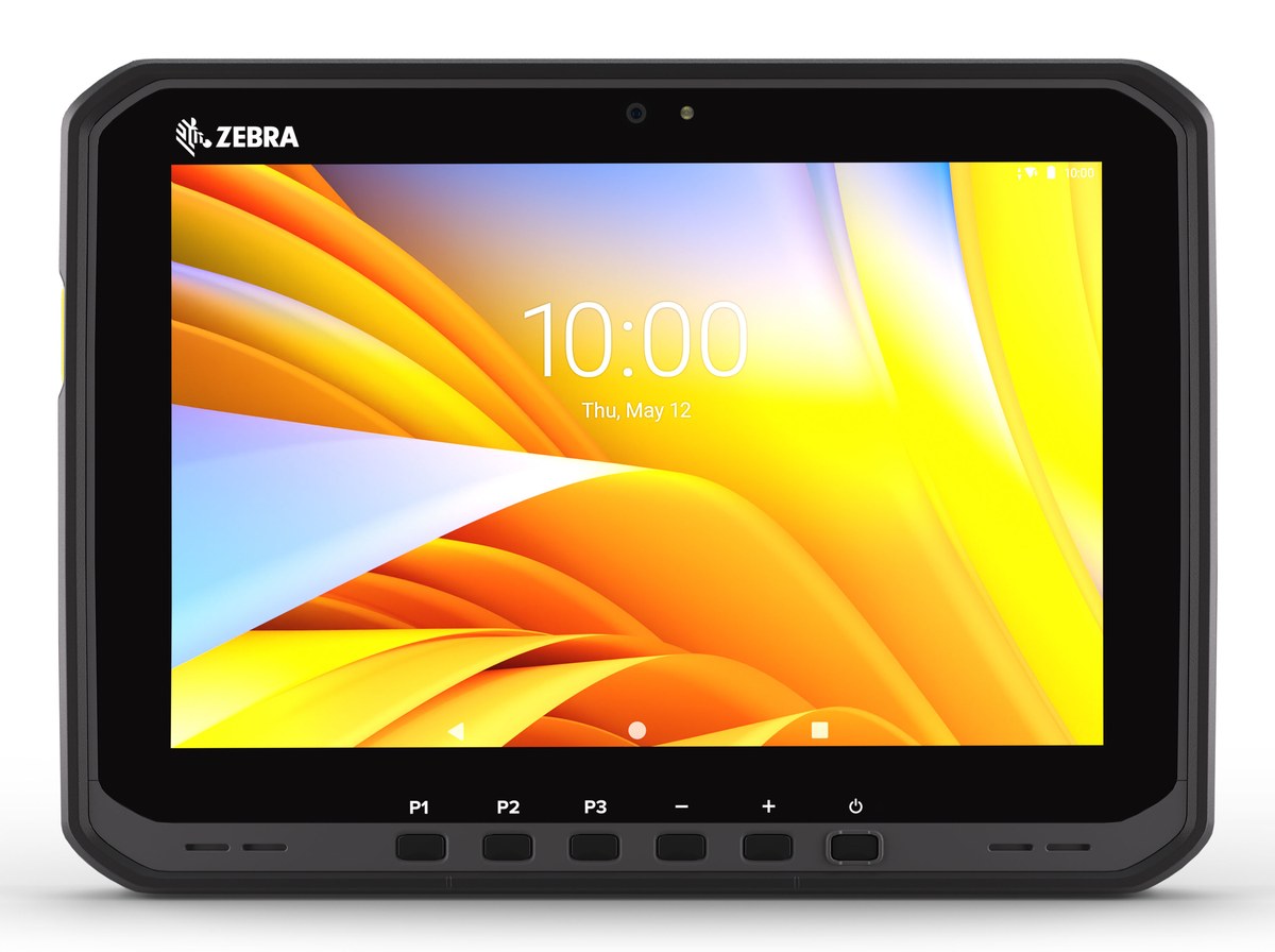 Zebra ET65, Standard Touch Screen, 1 physical SIM and 1 eSIM, 8/128 GB RAM/Flash, Android GMS - Zebra | Buy Online in South Africa