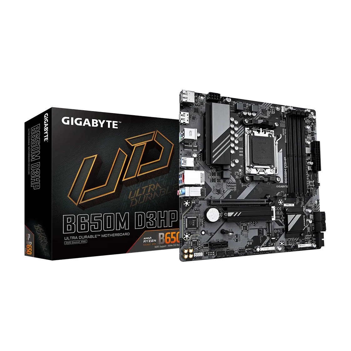 Gigabyte AMD B650 Chipset for AMD AM5, 4x Dual DDR5, 2x M2, 1x HDMI 2x DP - Gigabyte | Buy Online in South Africa