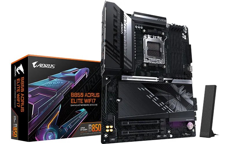 Gigabyte AMD B850 Gaming Chipset for AMD AM5, 4x Dual DDR5, 3x M2, 1x HDMI 1x DP - Gigabyte | Buy Online in South Africa
