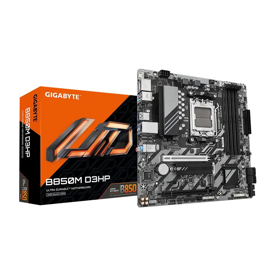 Gigabyte AMD B850 Gaming Chipset for AMD AM5, 4x Dual DDR5, 2x M2, 1x HDMI 2x DP - Gigabyte | Buy Online in South Africa