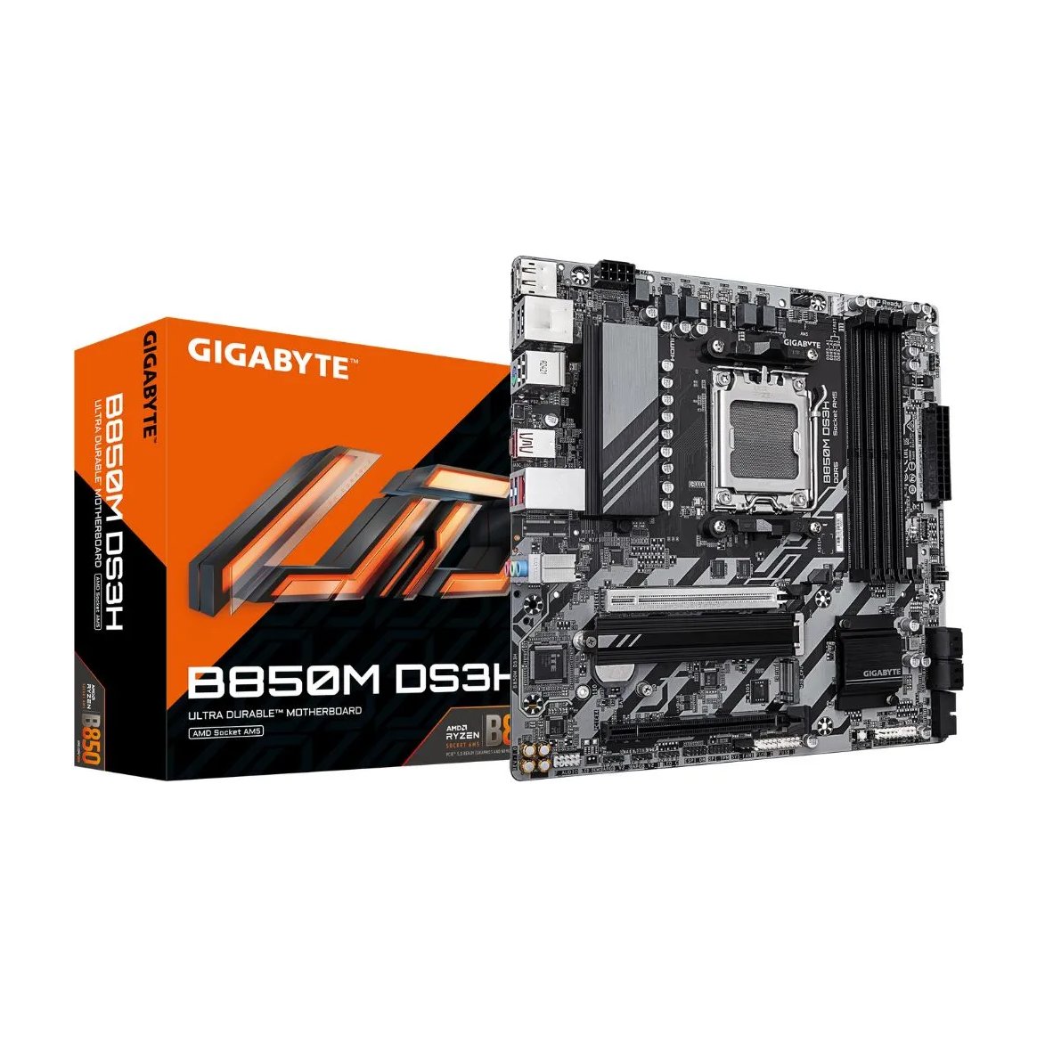 Gigabyte AMD B850 Gaming Chipset for AMD AM5, 4x Dual DDR5, 2x M2, 1x HDMI 2x DP - Gigabyte | Buy Online in South Africa