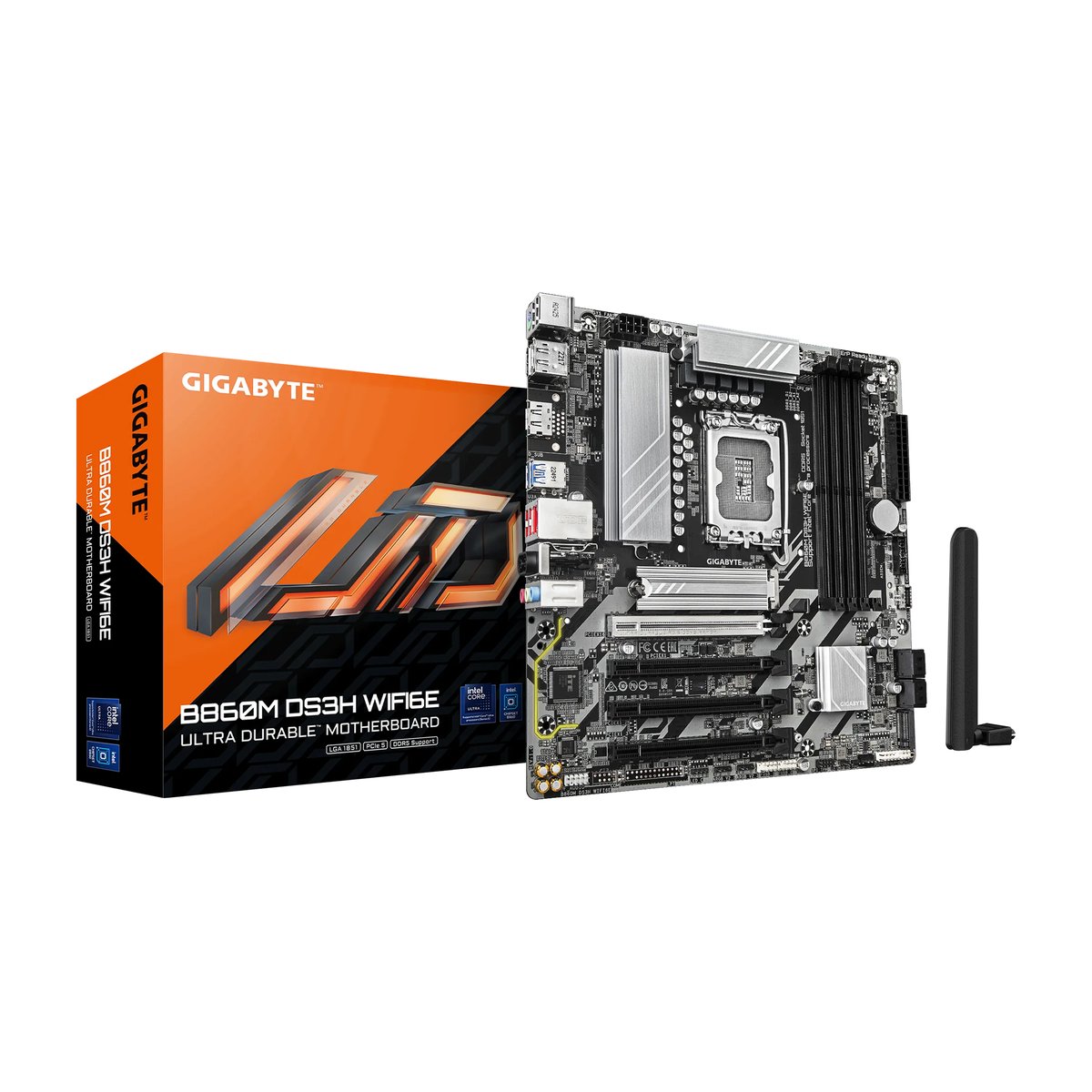Gigabyte Intel B860 Chipset for LGA 1851, 4x DDR5, 2x M2, HDMI/2xDP, mATX - Gigabyte | Buy Online in South Africa