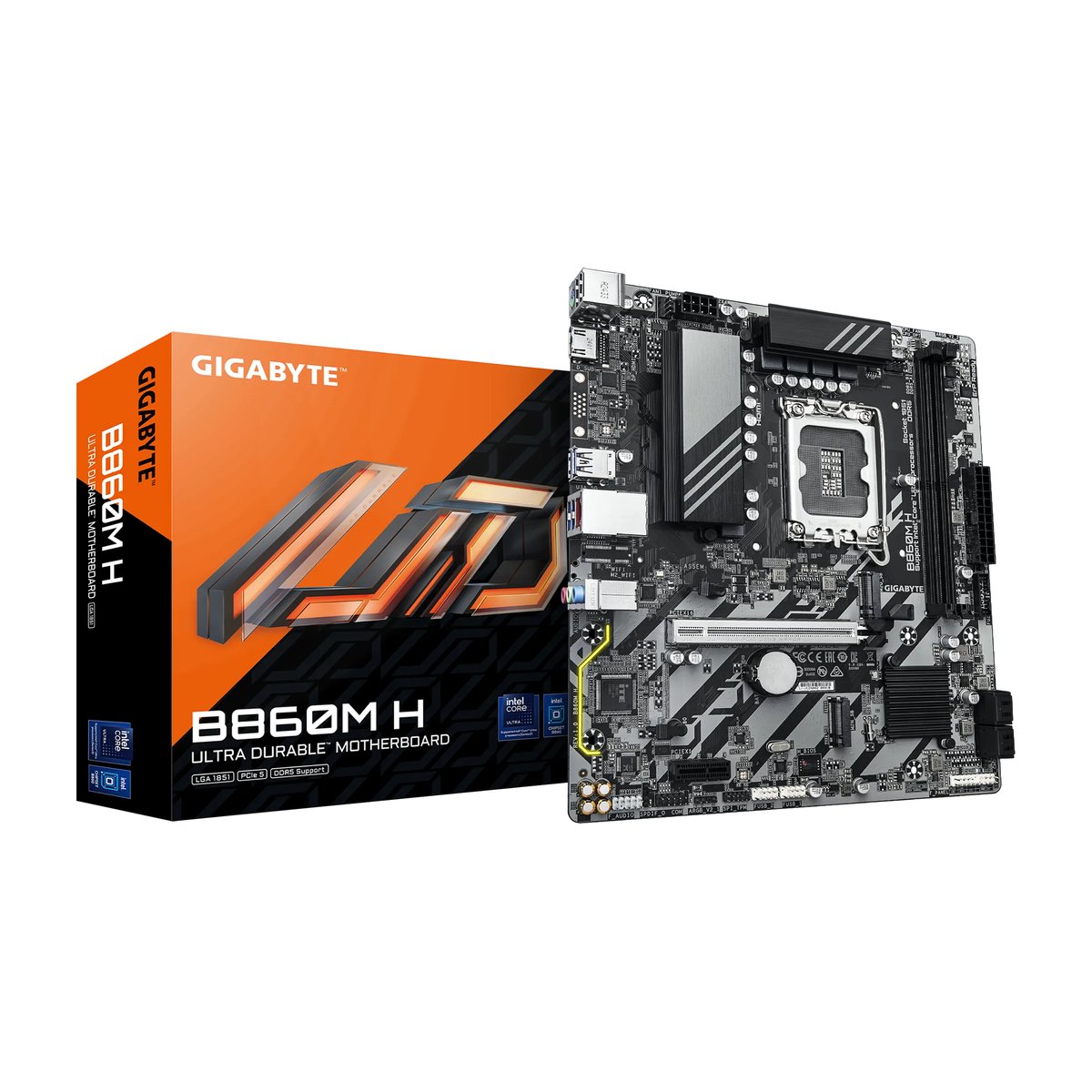 Gigabyte Intel B860 Chipset for LGA 1851, 2x DDR5, 2x M2, HDMI, mATX - Gigabyte | Buy Online in South Africa