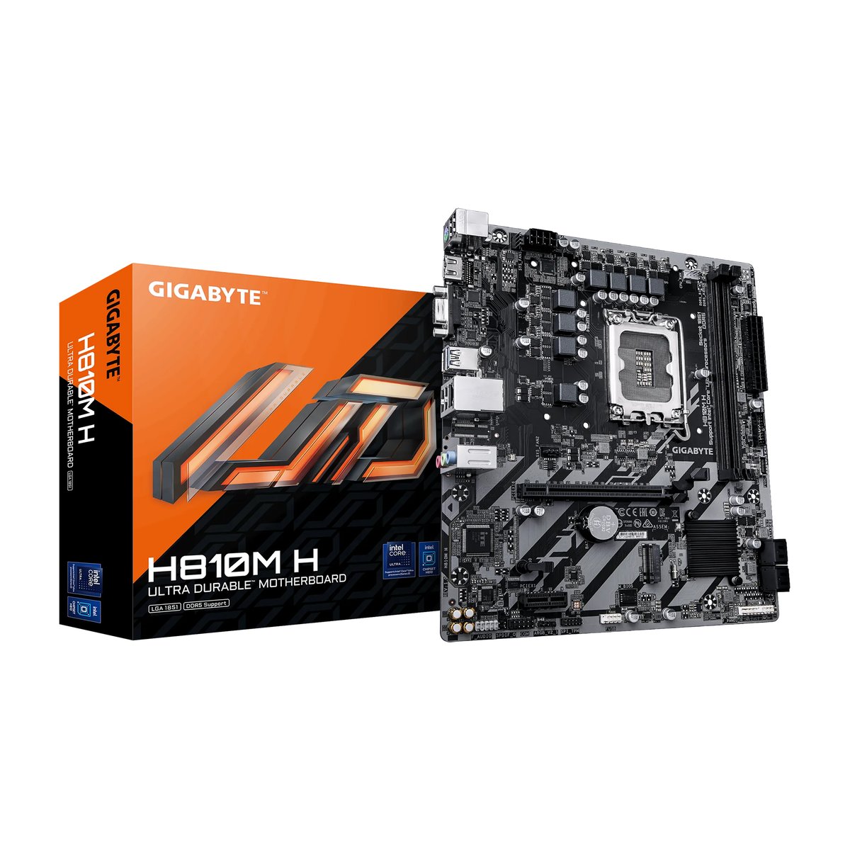 Gigabyte Intel H810 Chipset for LGA 1851, 2x DDR5, 1x M2, HDMI 1x VGA, mATX - Gigabyte | Buy Online in South Africa