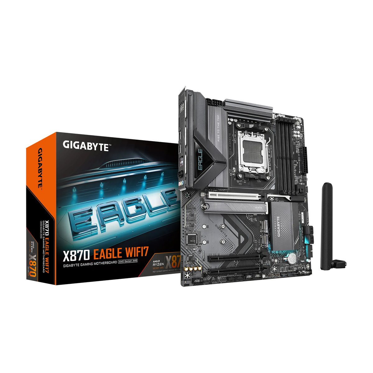Gigabyte AMD X870 Chipset for AMD AM5, 4x DDR5, 3x M2, HDMI/2 x USB4 USB Type-C, ATX - Gigabyte | Buy Online in South Africa