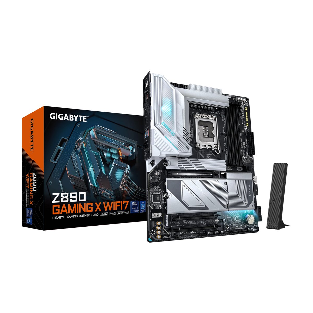 Gigabyte Intel Z890 Chipset for LGA 1851, 4x DDR5, 4x M2, USB4 USB Type-C/DP/HDMI (Front), ATX - Gigabyte | Buy Online in South Africa