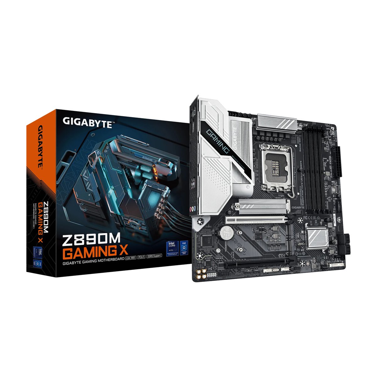 Gigabyte Intel Z890 Chipset for LGA 1851, 4x DDR5, 3x M2, HDMI/2x DP, mATX - Gigabyte | Buy Online in South Africa