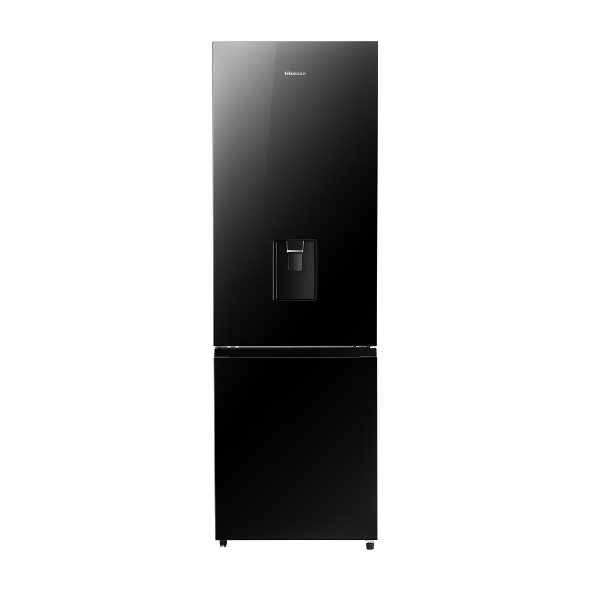 Hisense 347L Black Mirror Combi Fridge/Freezer with Water Dispen - Hisense | Buy Online in South Africa