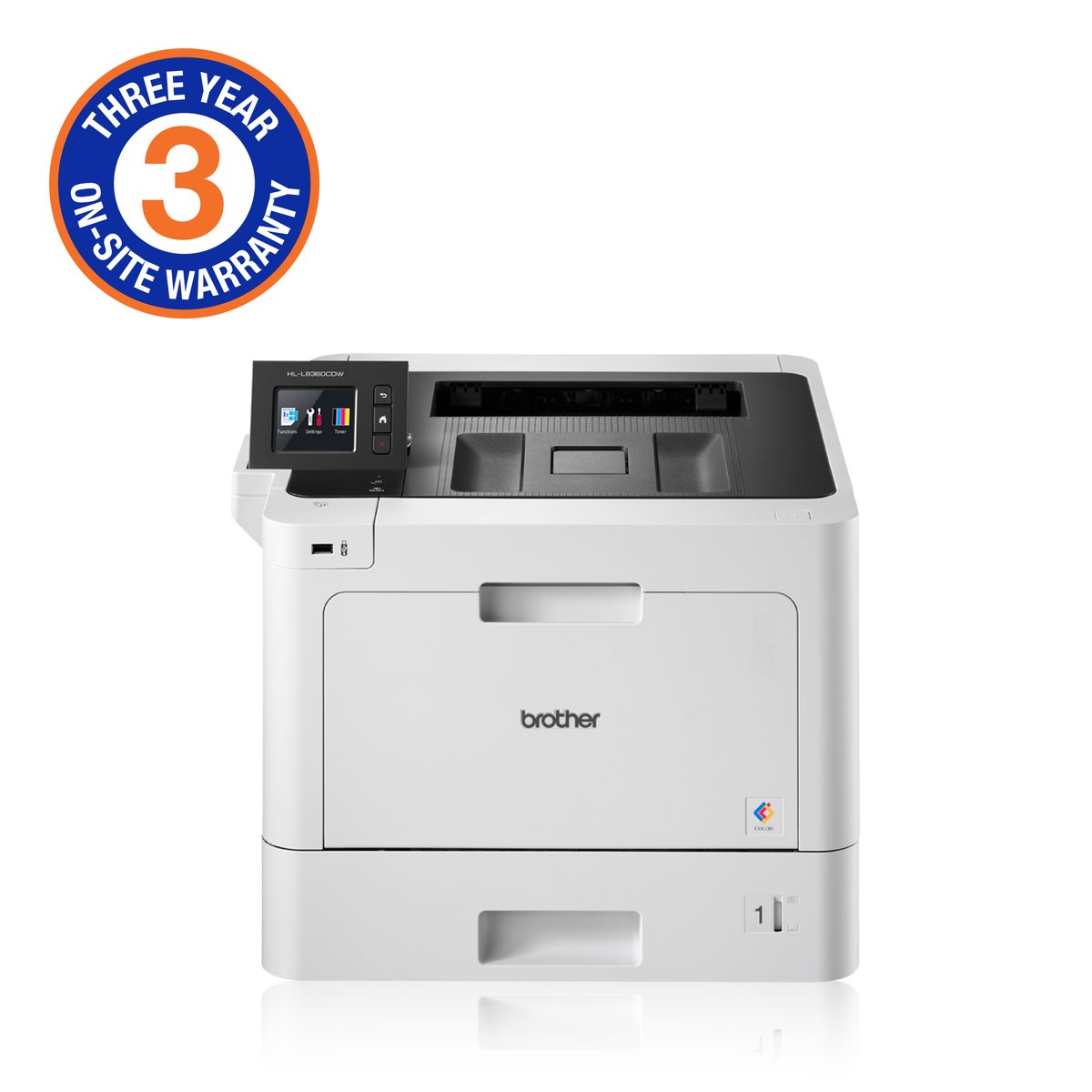 Brother High-Speed Colour Duplex Laser Printer with wired and wireless networking capability (3YR onsite) - Br | Buy Online in South Africa
