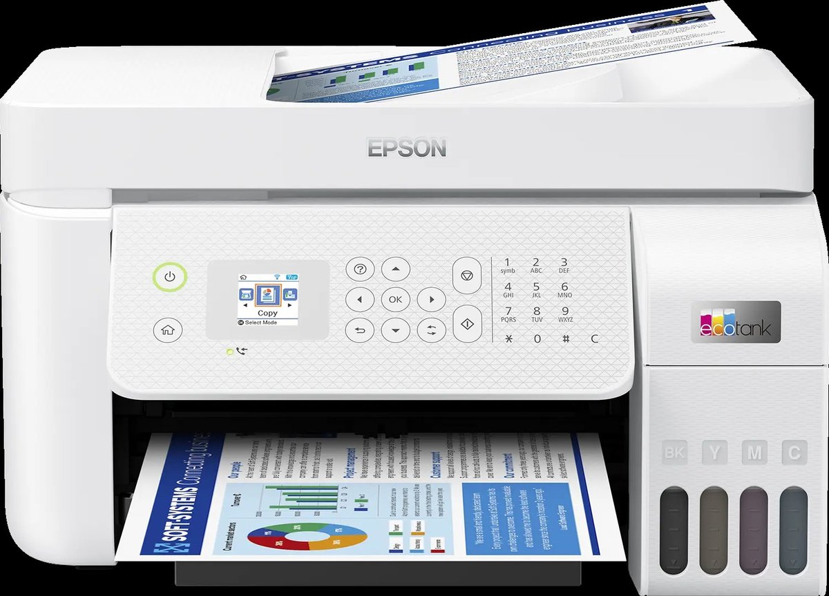 Epson 33ppm Mono 15ppm Colour A4 Print Scan Copy USB Wi-Fi/Wi-FiDirect Ethernet ManualDuplexPrint - Epson | Buy Online in South Africa