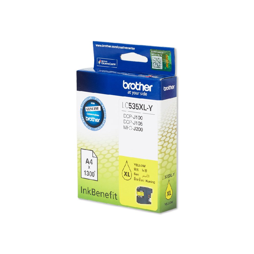 Brother / High Yield Yellow Cartridge for DCPJ105/ MFCJ200 - Brother | Buy Online in South Africa