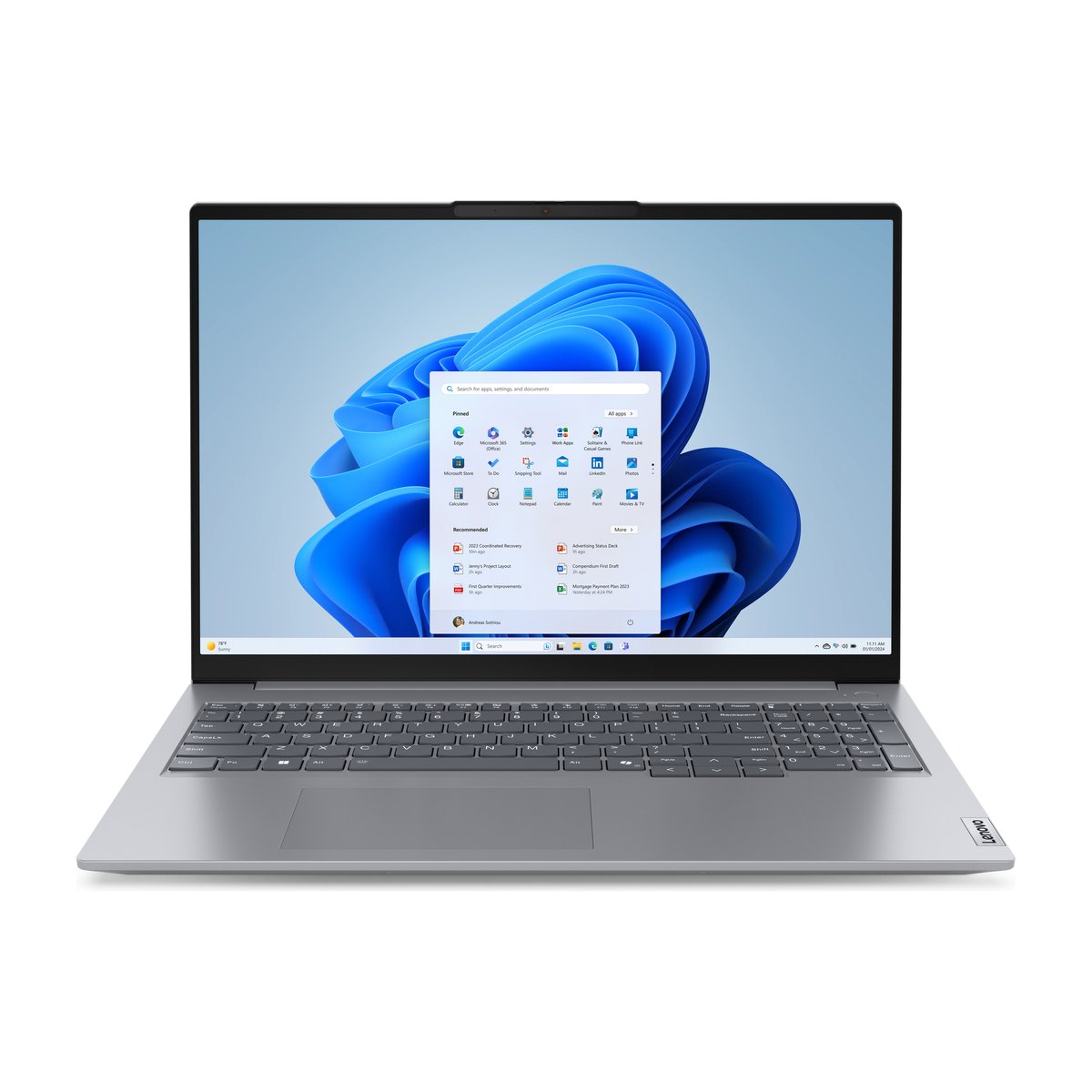 Lenovo ThinkBook 16 G7 ARB, AMD R7-7735HS, GREY, 16" WUXGA, 16GB DDR5, 512GB PCIe SSD, 3yr CI - lenovo | Buy Online in South Africa