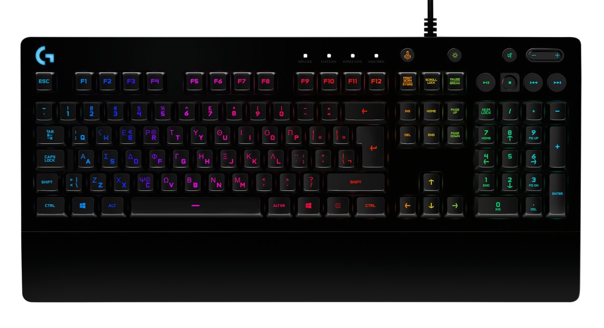 Logitech G213 Prodigy – Gaming Keyboard – Wired USB – Black- Backlighting RGB - Logitech | Buy Online in South Africa