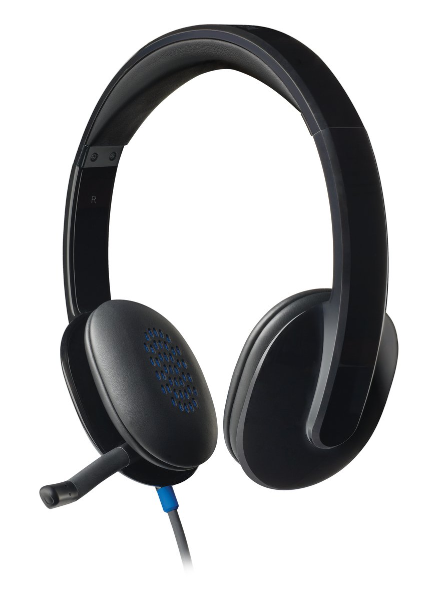 Logitech H540 - Stereo Headset - Black - USB - Logitech | Buy Online in South Africa