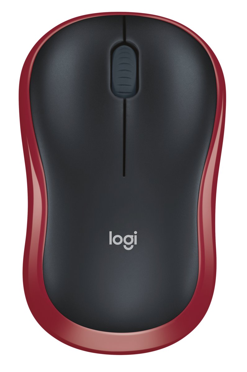 Logitech M185 - Wireless Mouse - Red - Logitech | Buy Online in South Africa