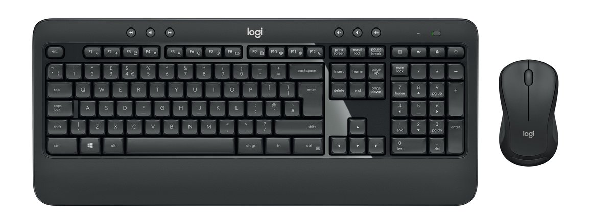 Logitech MK540 - Wireless Keyboard and Mouse Combo - Black - USB - Logitech | Buy Online in South Africa