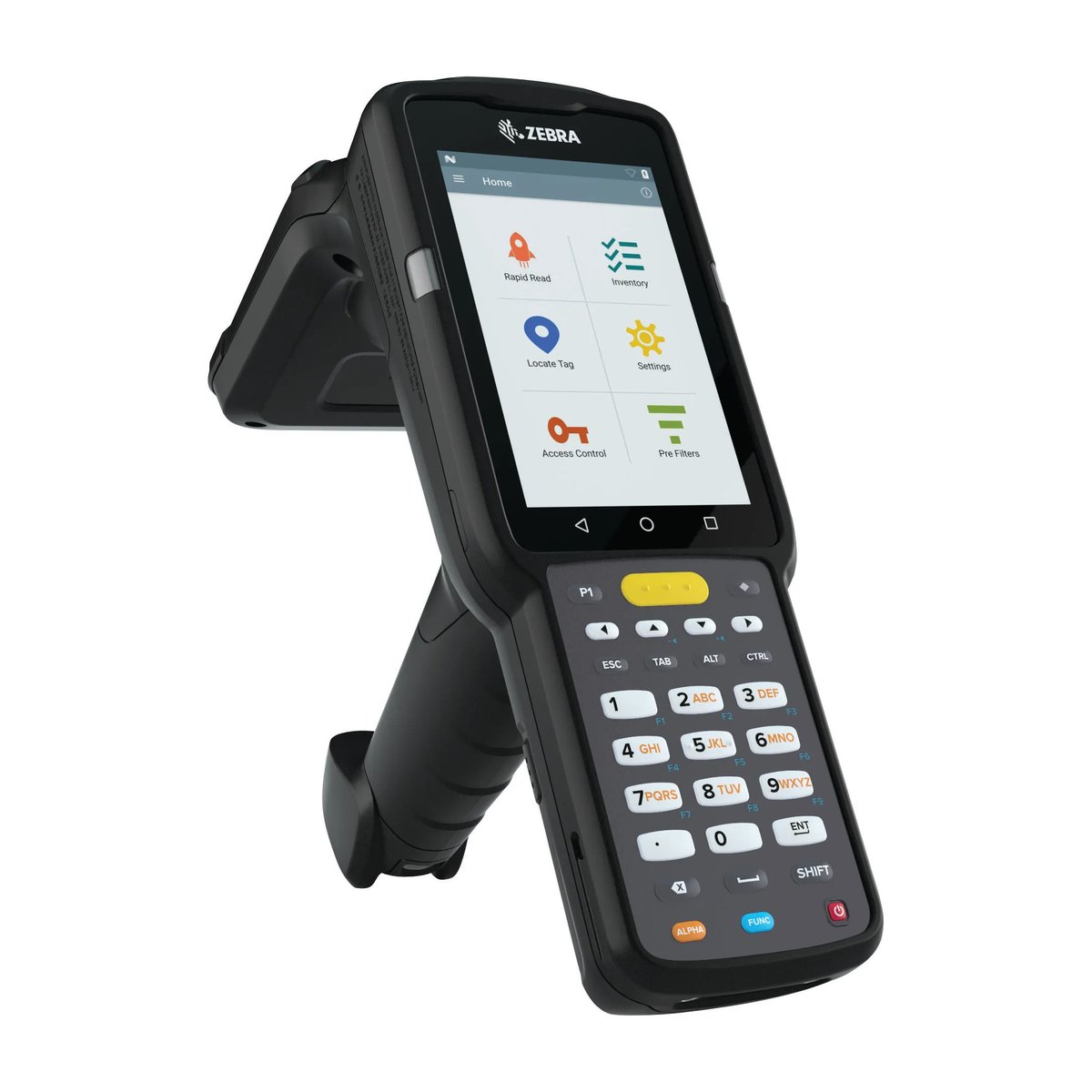 MC3330R UHF RFID GUN, Circular Antenna, 802.11 A/b/g/n/ac, SE4750SR 2D Imager W/ LED Aimer, 29 KEY | Buy Online in South Africa