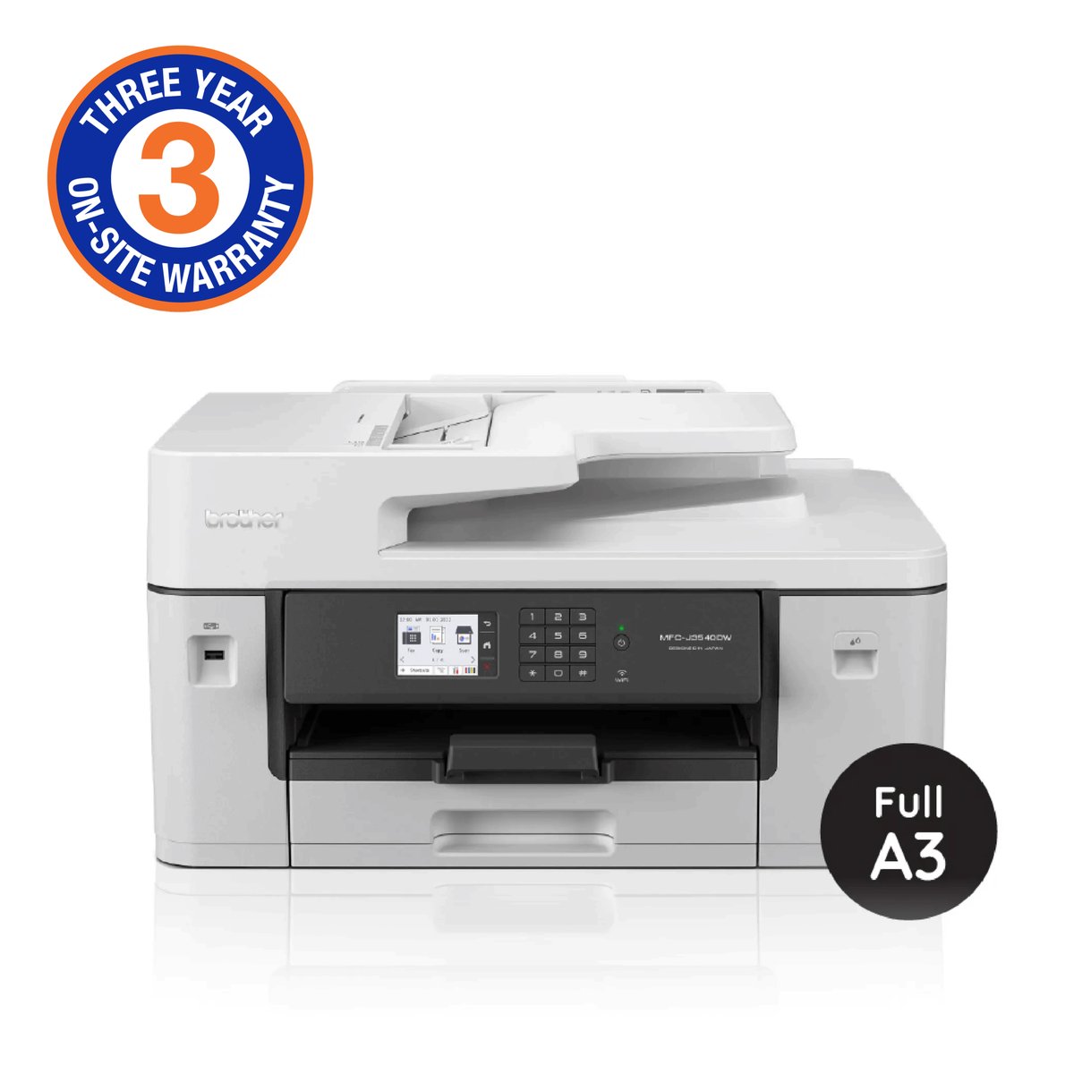 Brother A3 Inkjet 4-in-1 with Double-sided Printing/ wireless networking capabilities (3YR onsite) - Brother | Buy Online in South Africa