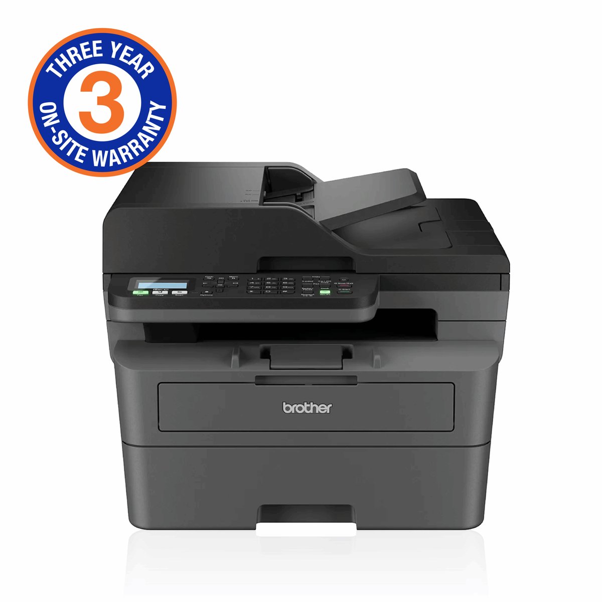 Brother Mid-Range Mono Laser MFC with Duplex printing and wired and wireless printing capabilities (3YR onsite | Buy Online in South Africa