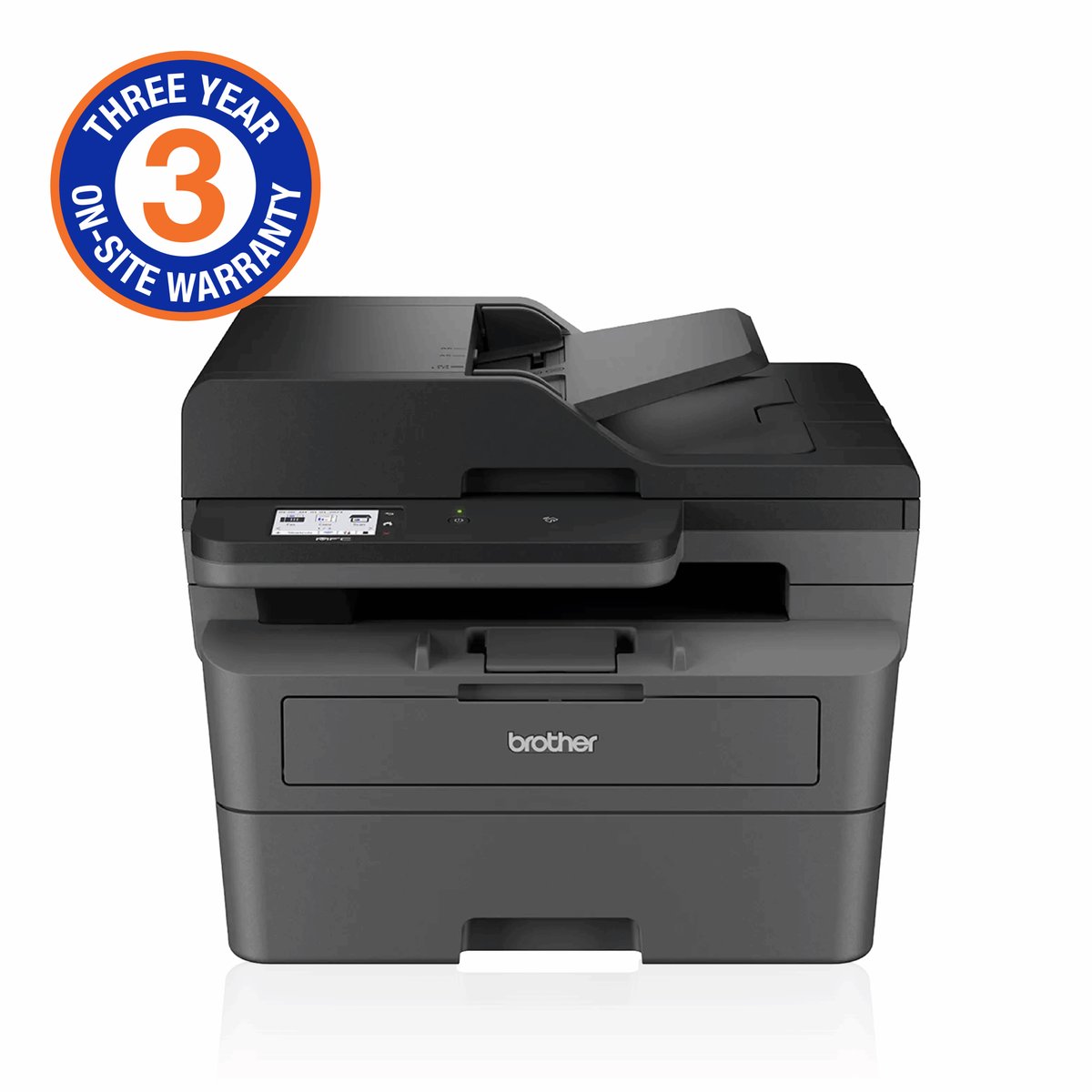 Brother Mid-Range Mono Laser MFC with Duplex printing and wired and wireless printing capabilities (3YR onsite | Buy Online in South Africa