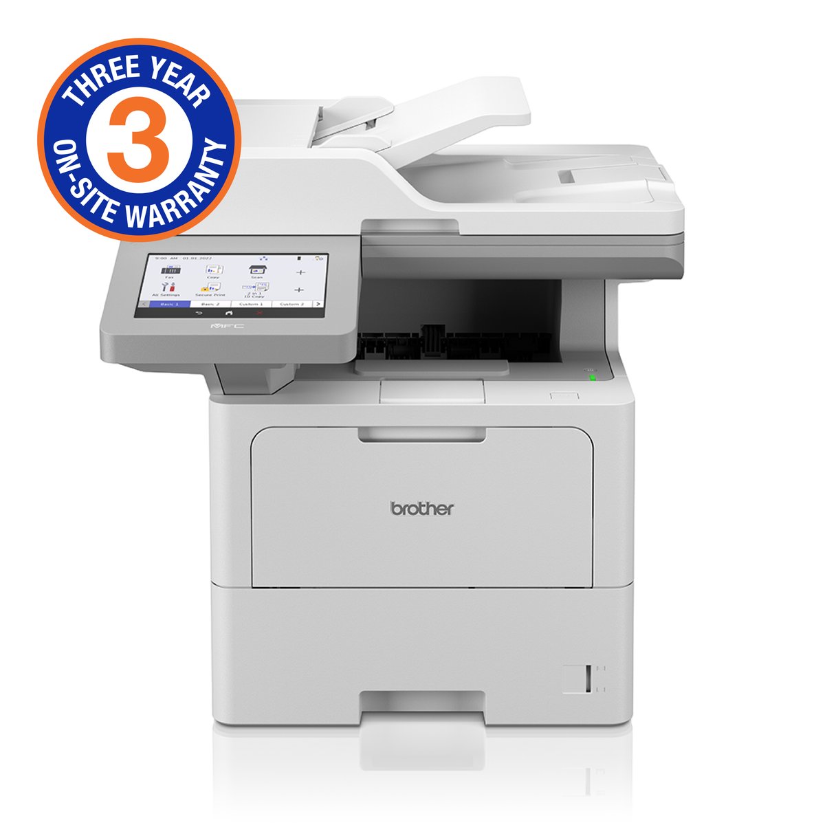 Brother High Speed Mono Laser MFC with Duplex printing and wired networking capability (3YR onsite) - Brother | Buy Online in South Africa