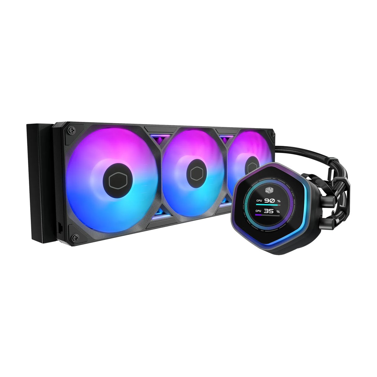 Cooler Master Atmos II, 360mm Radiator, Fits all AMD and Intel sockets, VRM fan module - Cooler | Buy Online in South Africa